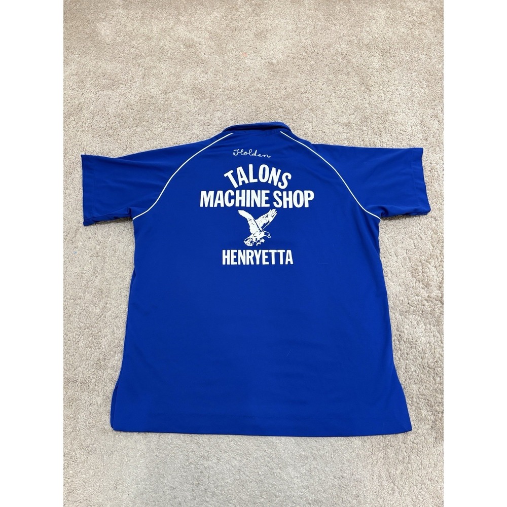 Vintage 1970s King Louie Chain Stitch Button-up Work Shirt Size XL